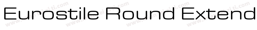 Eurostile Round Extended字体转换